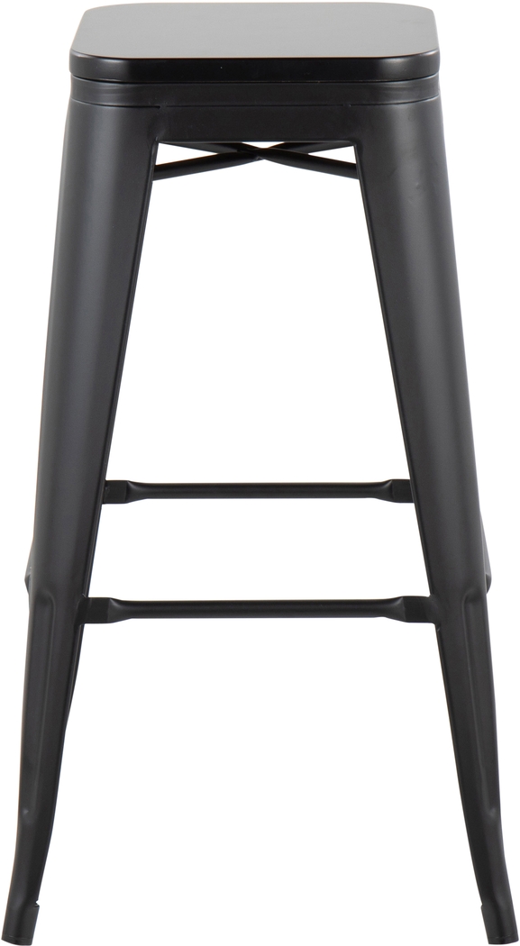 Aneolo I Black Barstool, Set of 2 - Thumbnail - Image 5