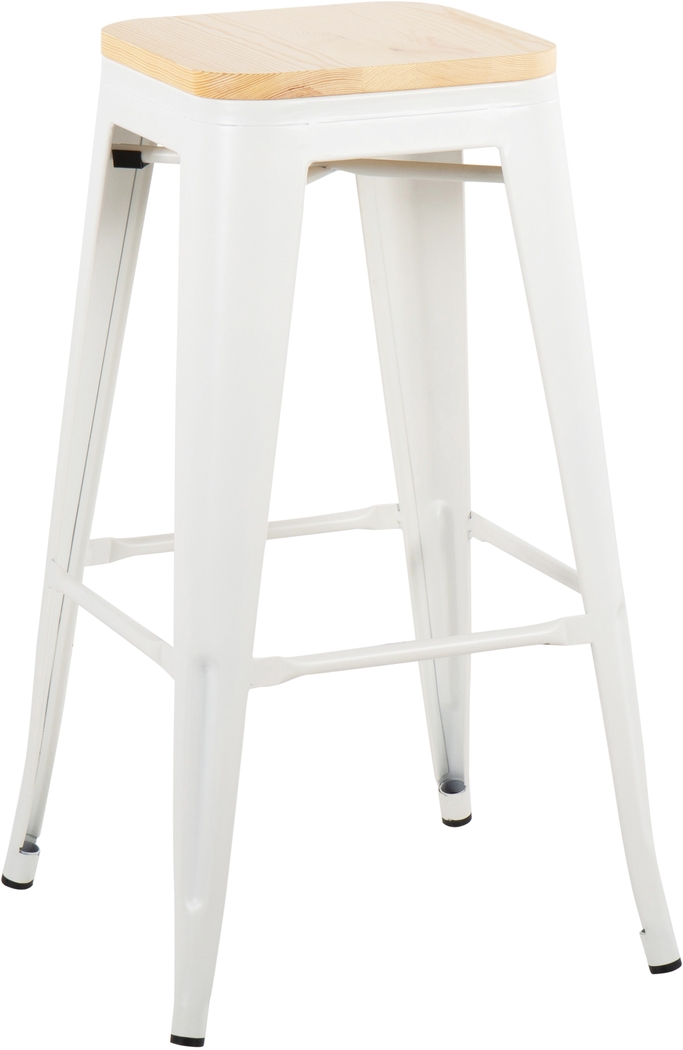 Aneolo II Natural Barstool, Set of 2 - Thumbnail - Image 2