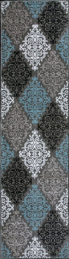 Aneres Gray 2' x 7'2 Runner Rug - Thumbnail - Image 1