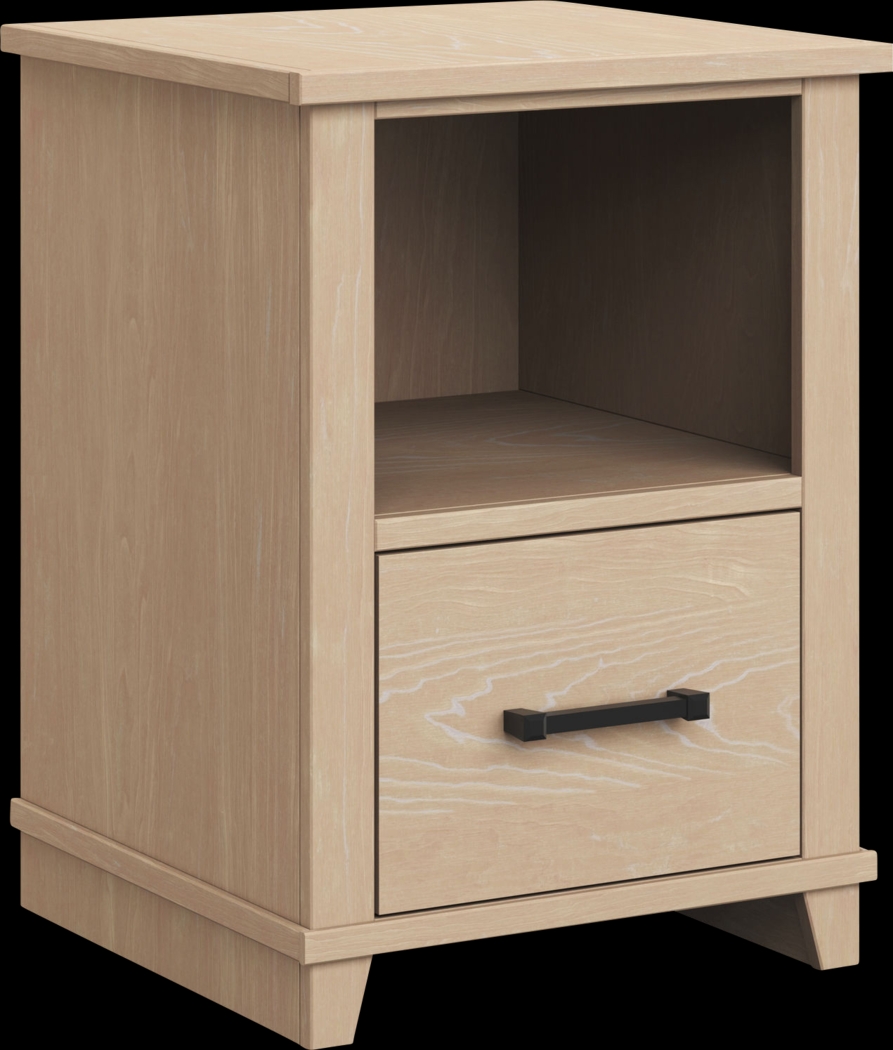 Aneya Beige End Table - Thumbnail - Image 1