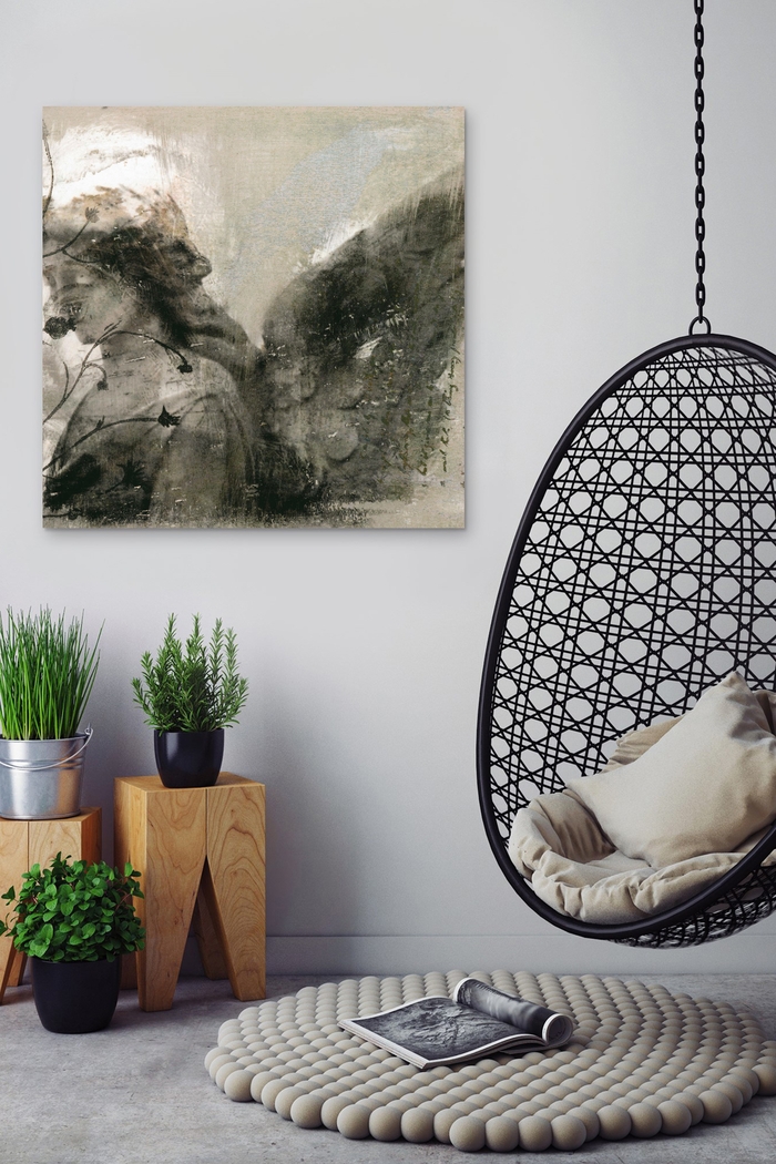 Angel Sculpture Artwork - Thumbnail - Image 3