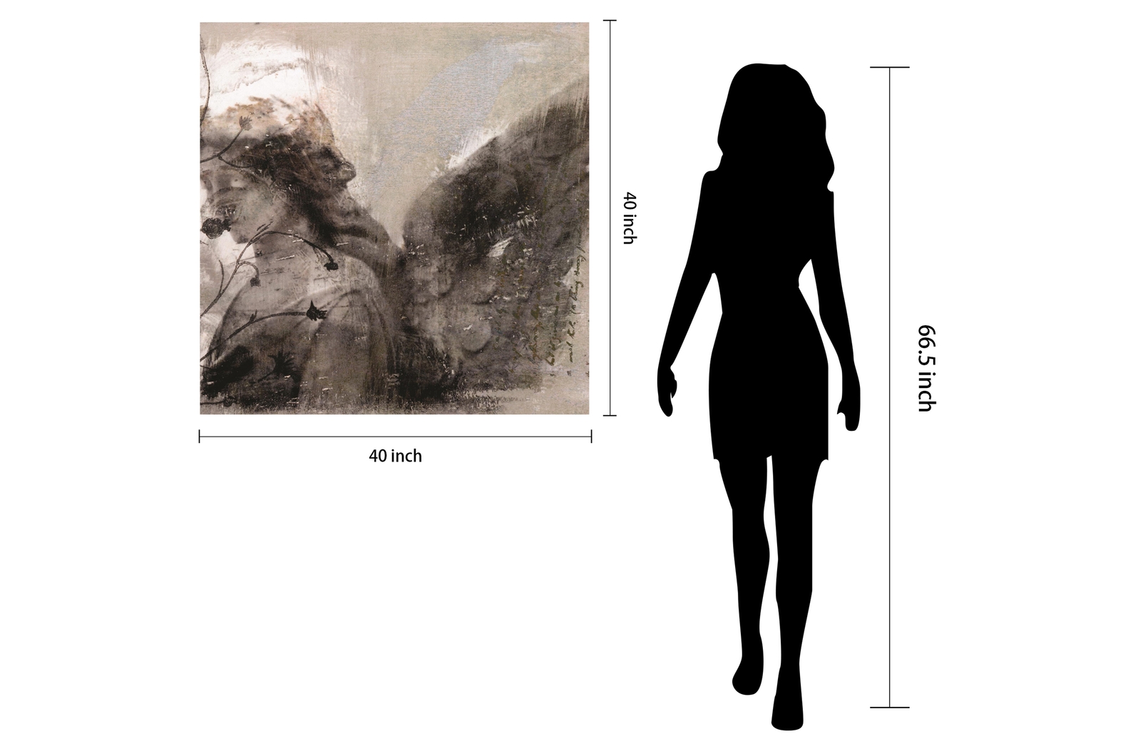 Angel Sculpture Artwork - Thumbnail - Image 5