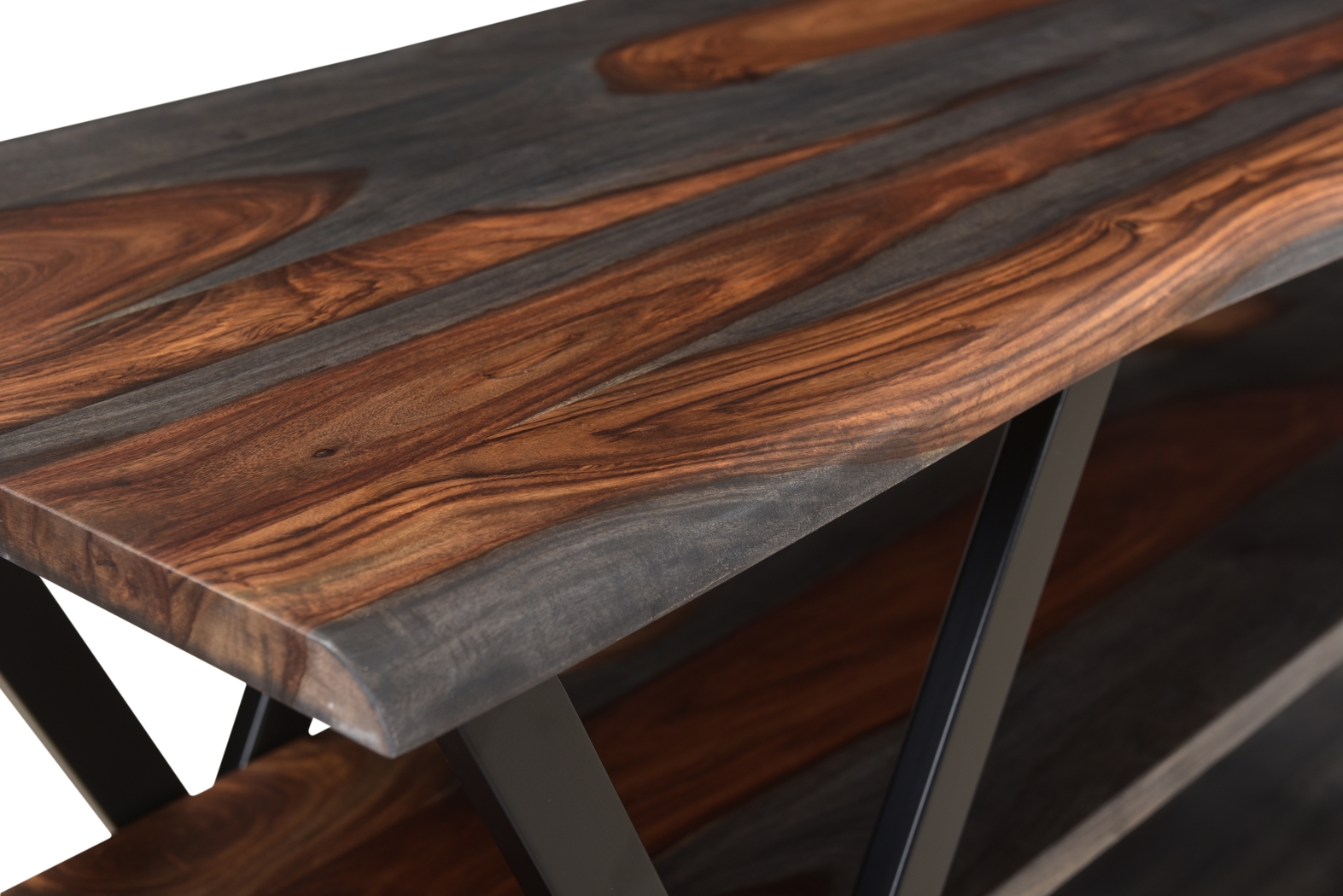 Angelan Brown Sofa Table - Thumbnail - Image 5