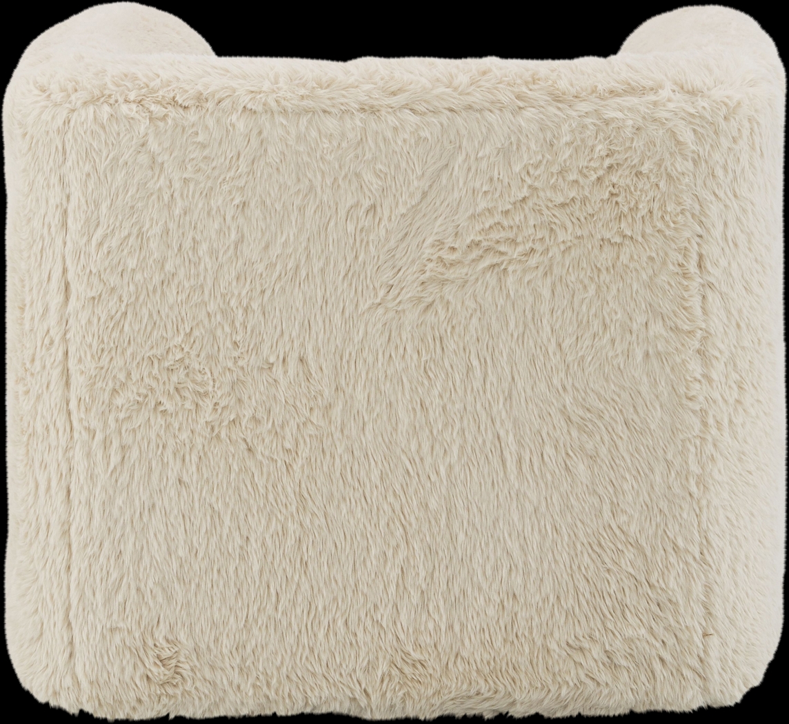 Angelfisha Beige Swivel Accent Chair - Thumbnail - Image 5