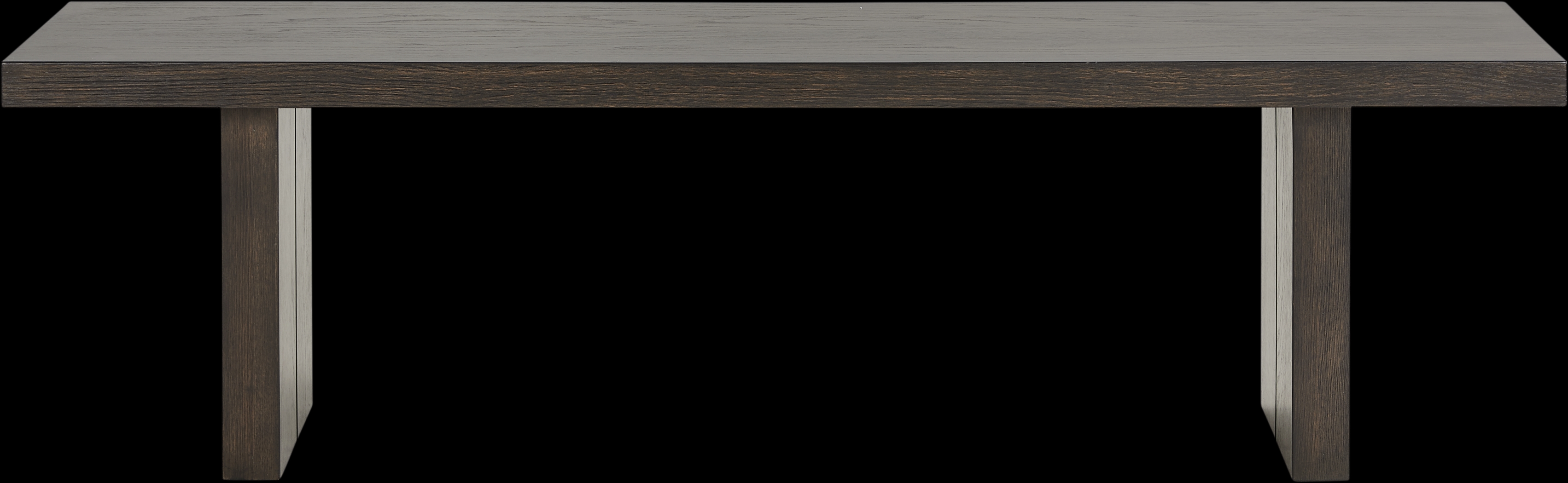 Angelica Brown Dining Bench - Thumbnail - Image 1