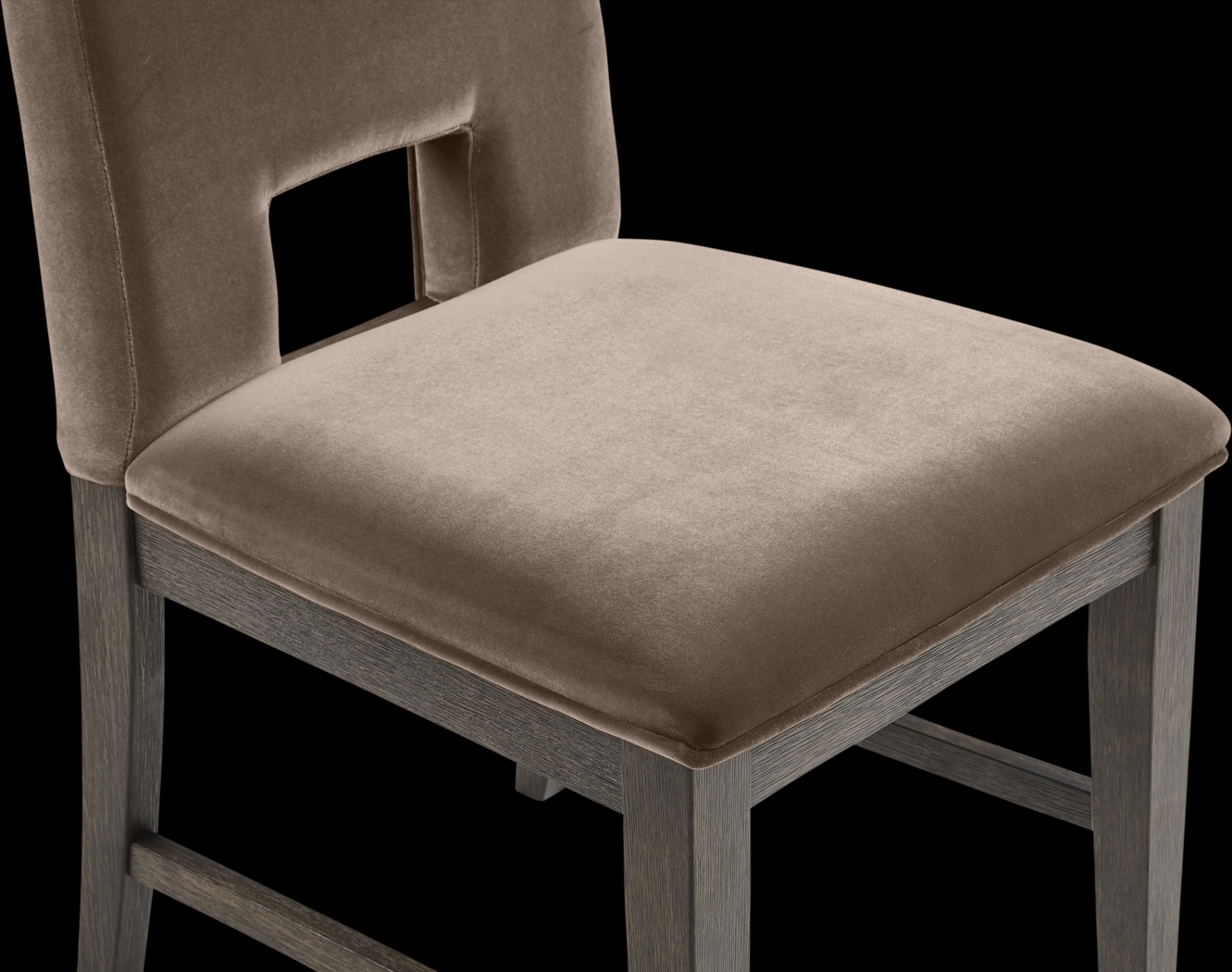 Angelica Brown 5 Pc Dining Room with Mink Side Chairs - Thumbnail - Image 9