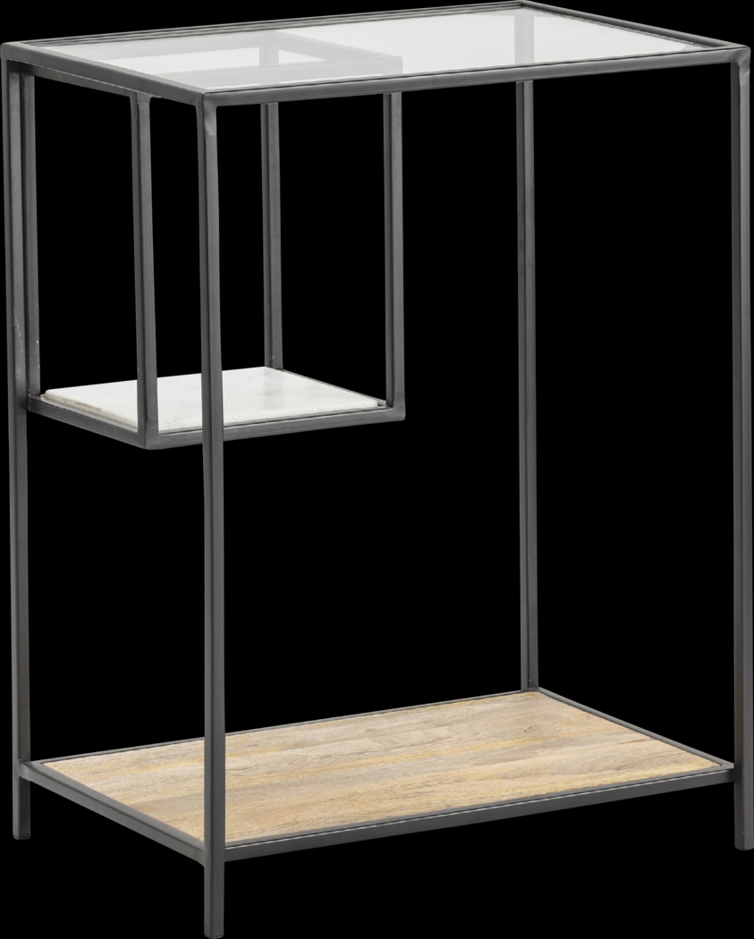 Angelin Brown End Table - Thumbnail - Image 1