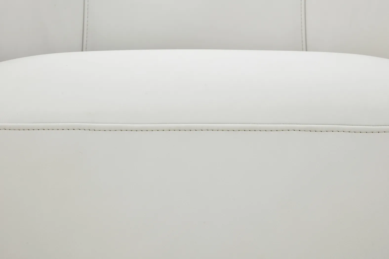 Angelini Ivory Leather Swivel Chair - Image 6