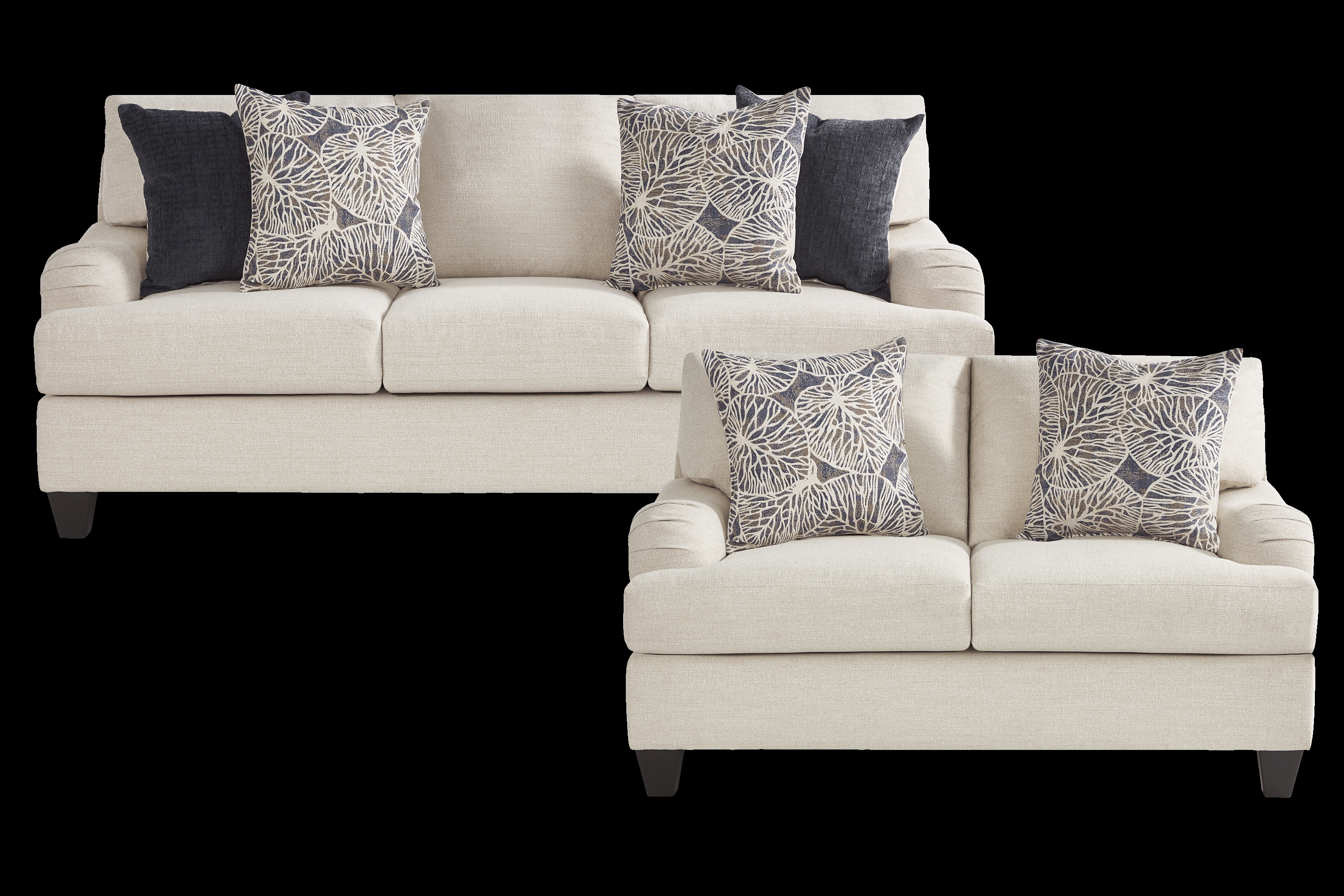 Angelino Hills Beige 2 Pc Living Room - Thumbnail - Image 1