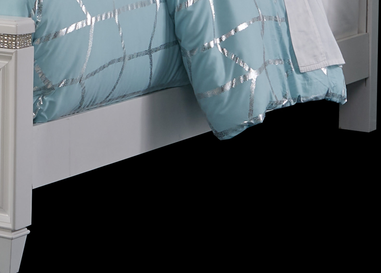 Kids Angelique White 5 Pc Full Panel Bedroom - Thumbnail - Image 4