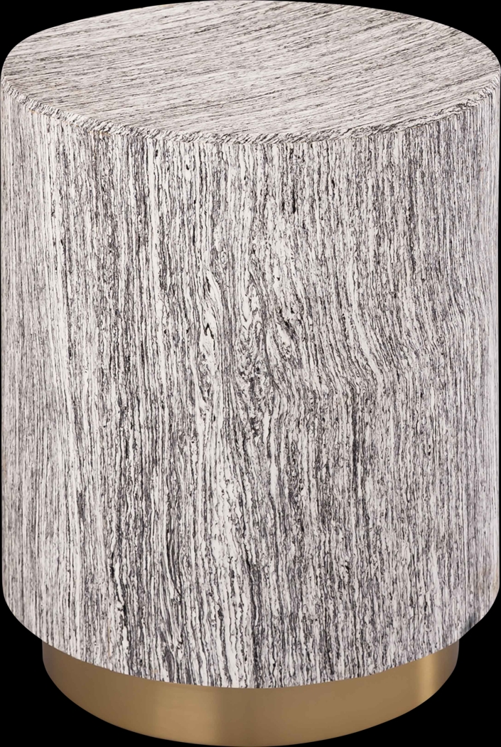 Angelius Gray Accent Table - Thumbnail - Image 1