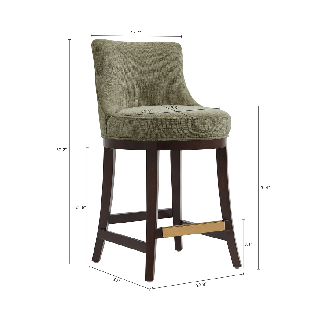 Angelphone Green Counter Height Stool - Thumbnail - Image 10