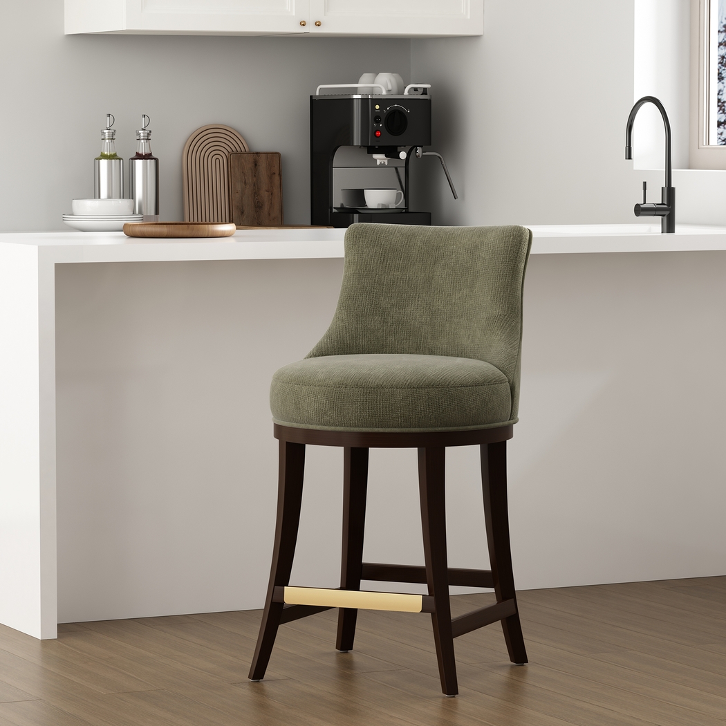 Angelphone Green Counter Height Stool - Thumbnail - Image 3
