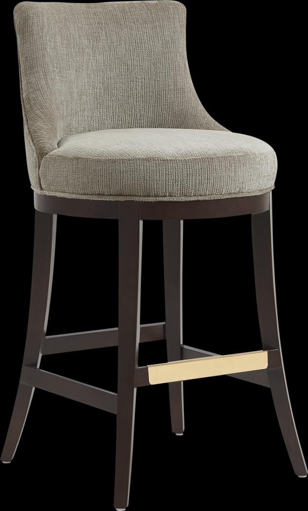 Angelphone Taupe Barstool - Thumbnail - Image 6