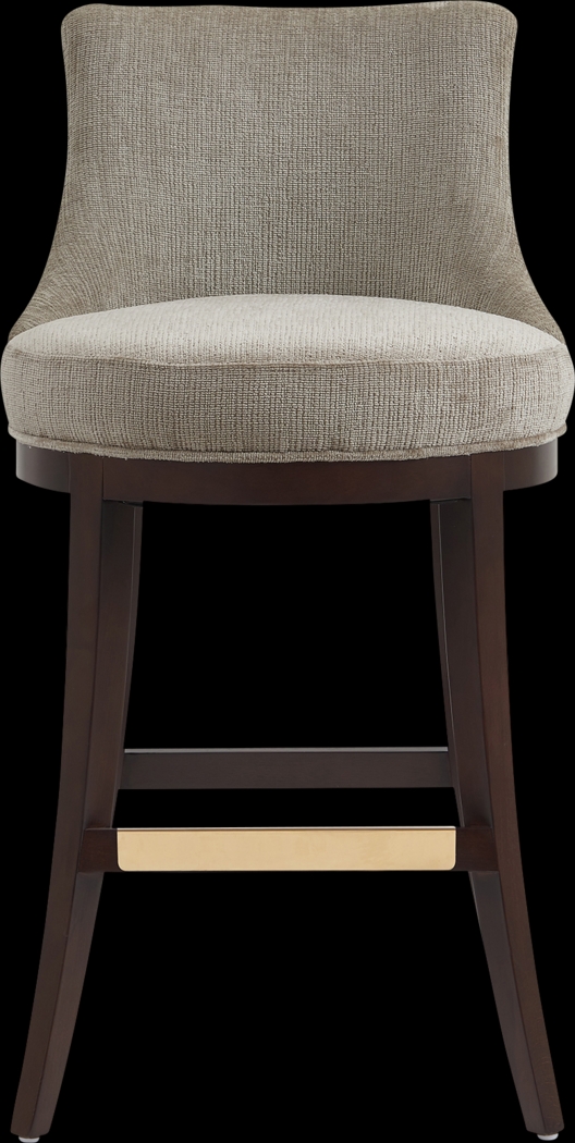 Angelphone Taupe Barstool - Thumbnail - Image 1