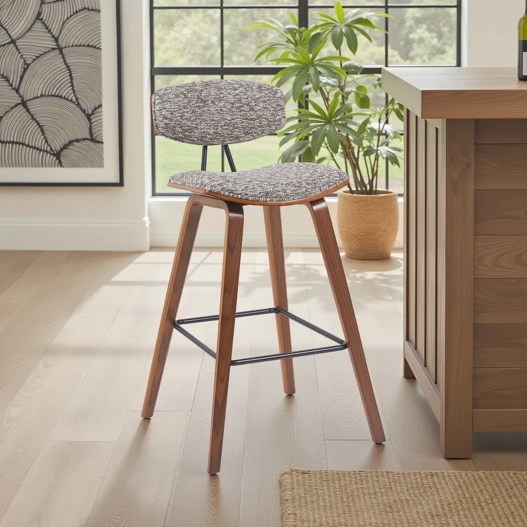 Angelstones I Brown Barstool - Thumbnail - Image 2