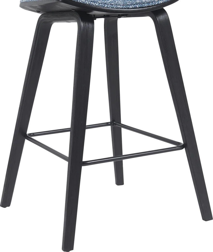 Angelstones II Blue Counter Height Stool - Thumbnail - Image 5