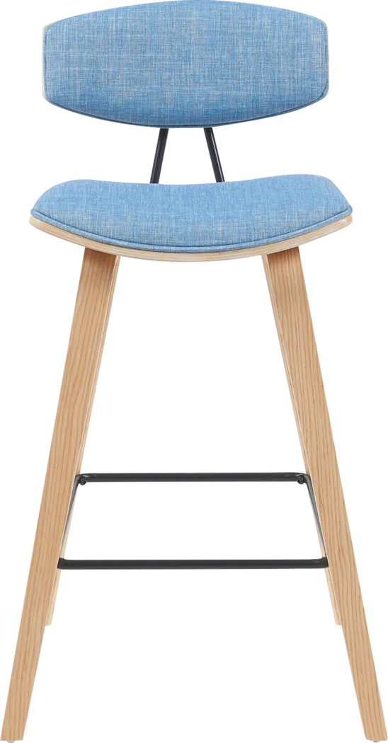 Angelstones III Blue Counter Height Stool - Thumbnail - Image 4