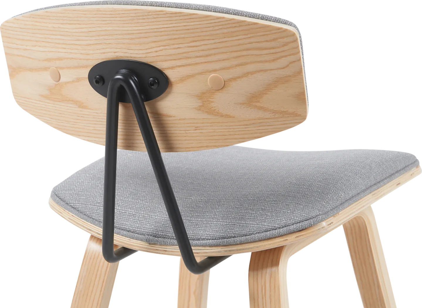 Angelstones III Gray Counter Height Stool - Thumbnail - Image 5