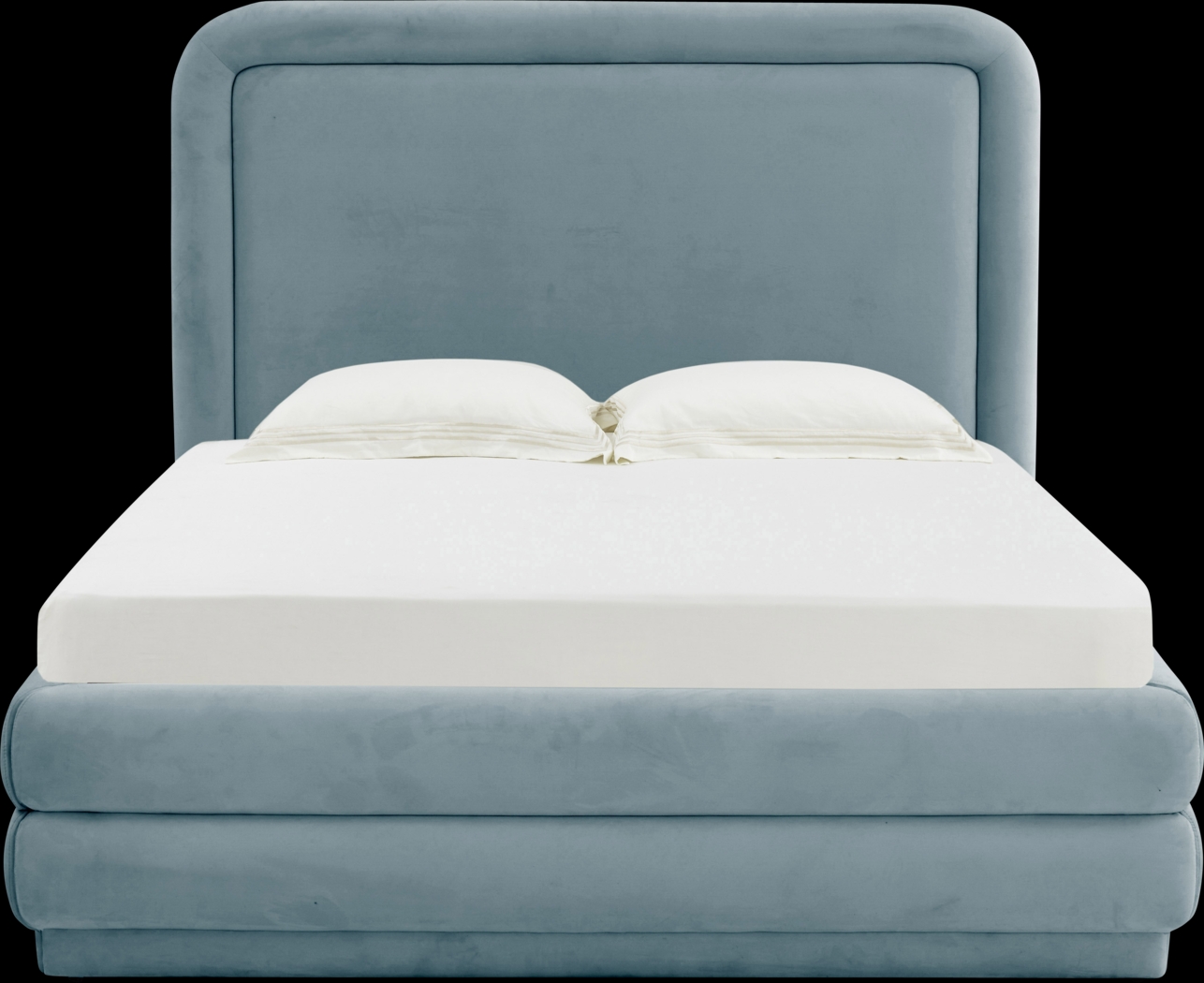 Angelwing Blue Queen Bed - Thumbnail - Image 3
