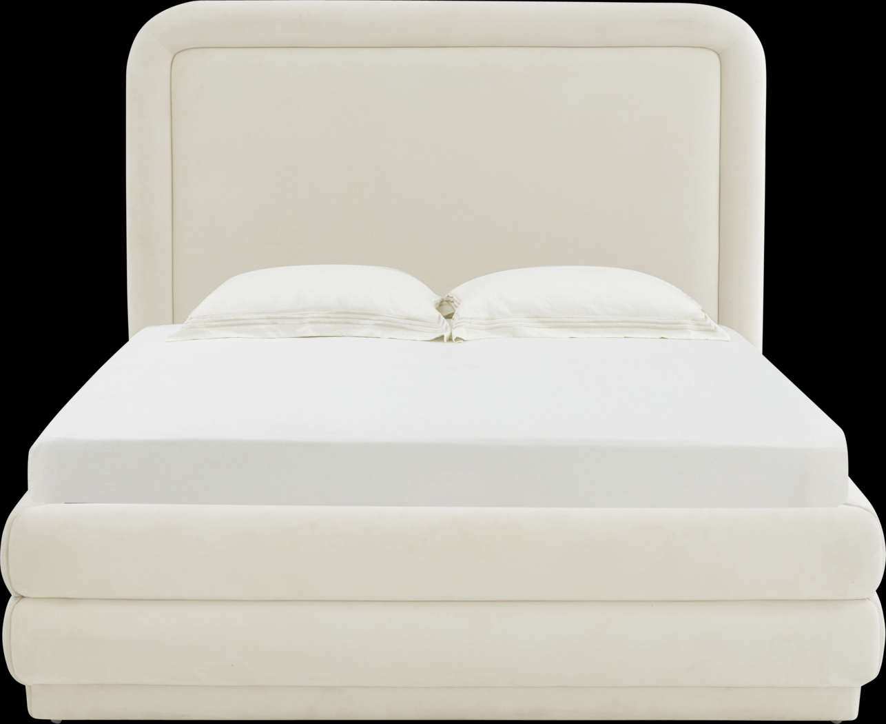 Angelwing Cream King Bed - Thumbnail - Image 3