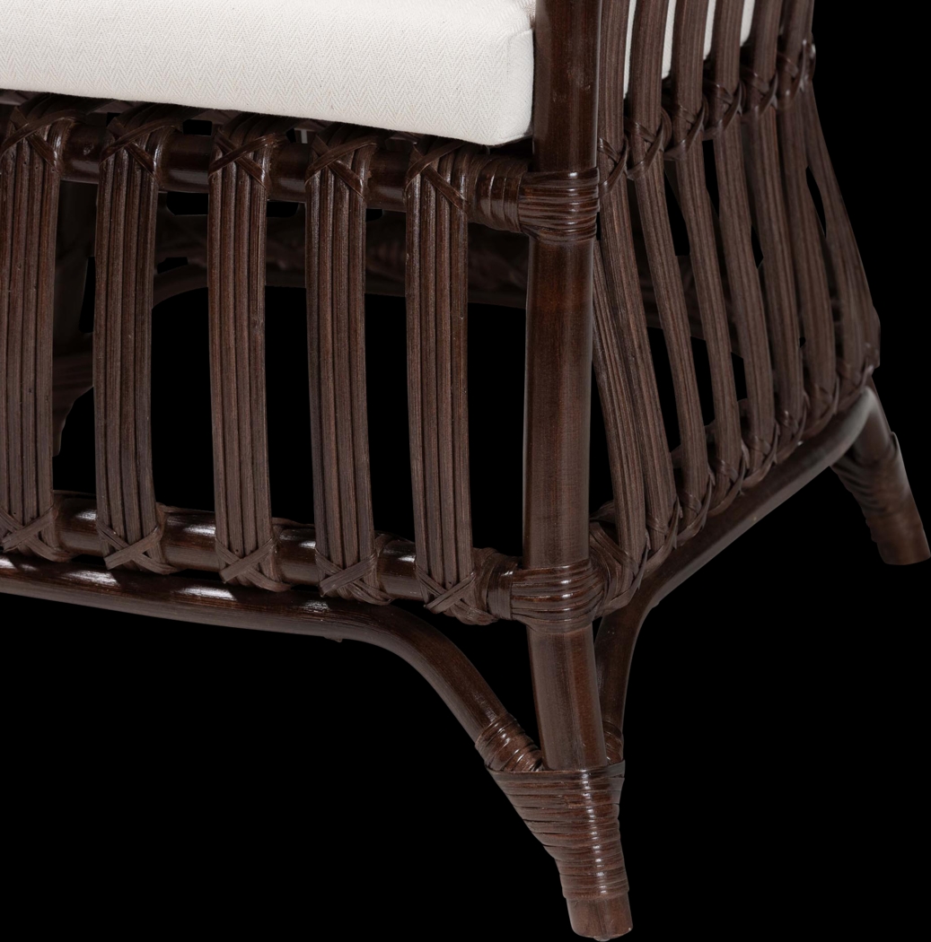 Angenese Dark Brown Accent Chair - Thumbnail - Image 7