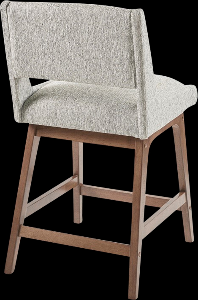 Angevine Gray Counter Height Stool - Thumbnail - Image 3