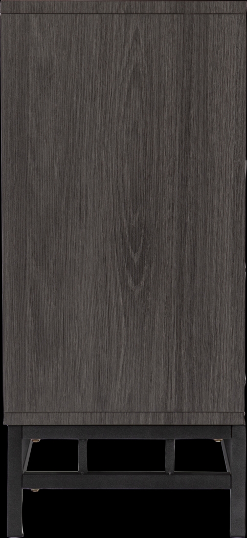 Angevine I Gray 54 in. Console, With Color Changing Electric Fireplace - Thumbnail - Image 4