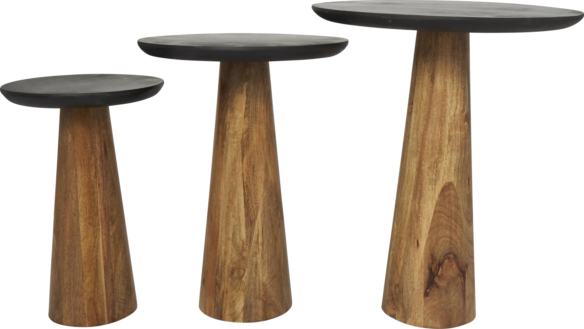 Angila Brown Accent Tables, Set of 3 - Thumbnail - Image 7