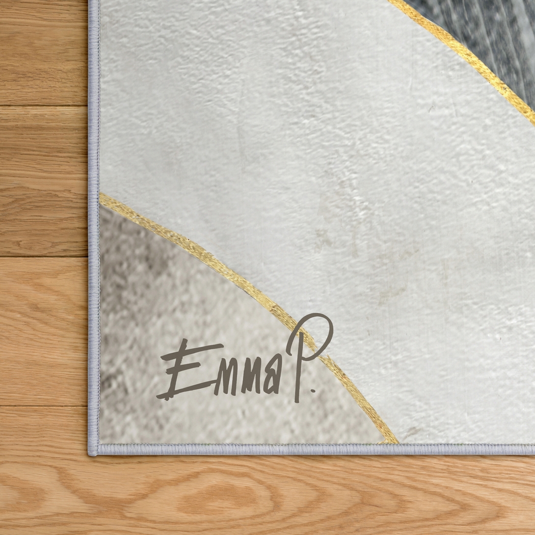 Anglure Gray 7'7 x 10'5 Rug - Thumbnail - Image 4