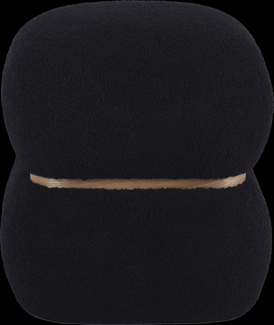 Angouleme I Black Ottoman - Thumbnail - Image 3