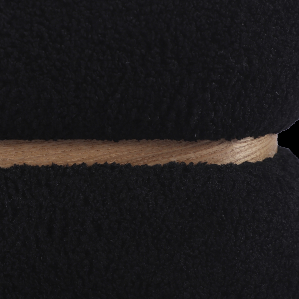 Angouleme I Black Ottoman - Thumbnail - Image 5