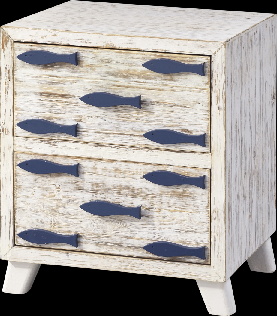 Angrave White Accent Cabinet - Thumbnail - Image 1