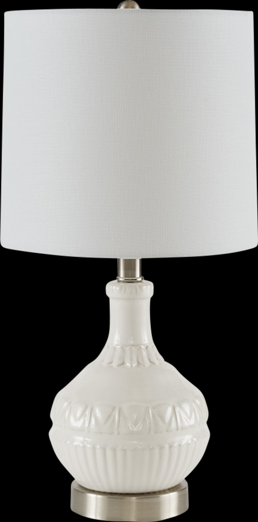 Angus Sea White Lamp - Thumbnail - Image 1