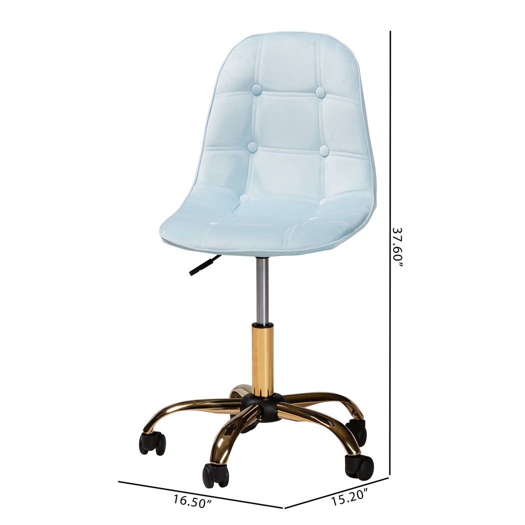 Anhinga Blue Office Chair - Thumbnail - Image 13