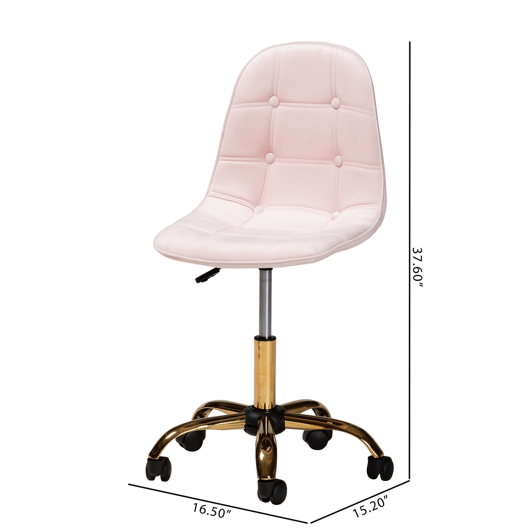 Anhinga Pink Office Chair - Thumbnail - Image 13
