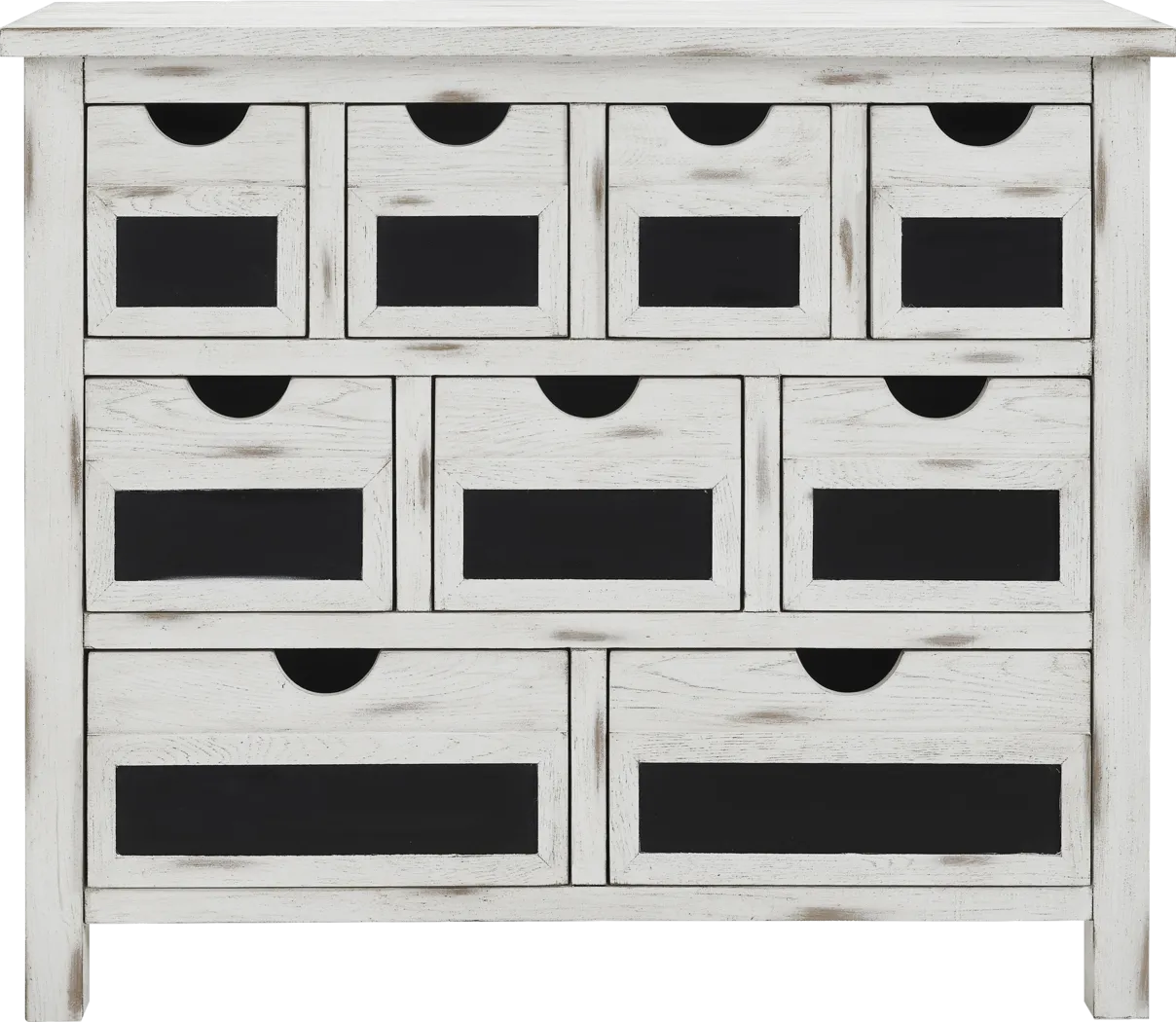 Ani Square White Accent Cabinet - Thumbnail - Image 3