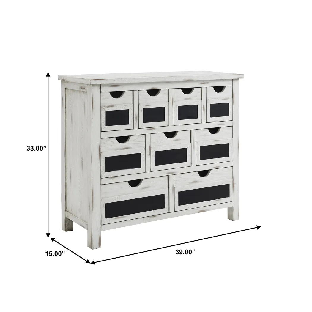 Ani Square White Accent Cabinet - Thumbnail - Image 7