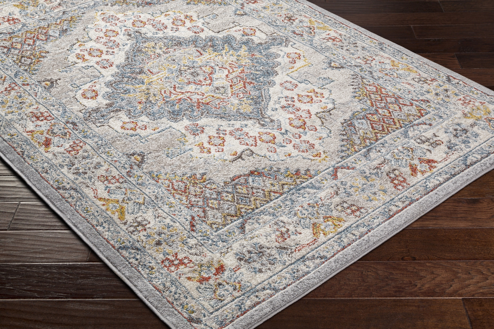 Anilya I Dark Blue 7'10 x 10'3 Rug - Thumbnail - Image 2