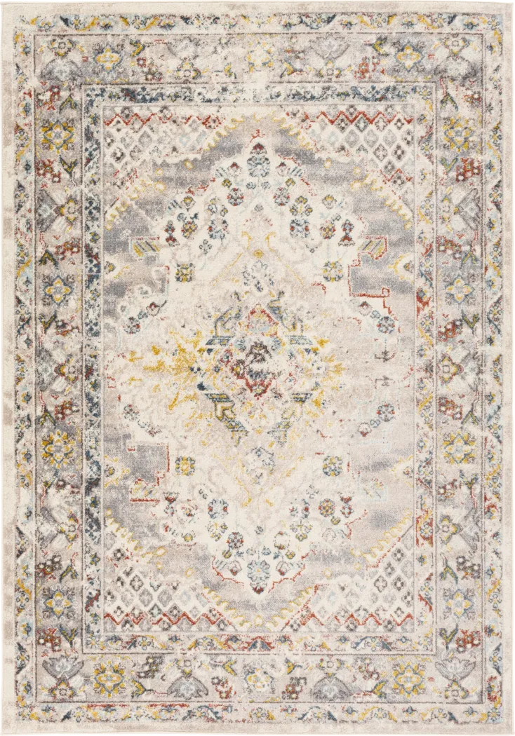 Anilya II Cream 5'2 x 7' Rug - Thumbnail - Image 1