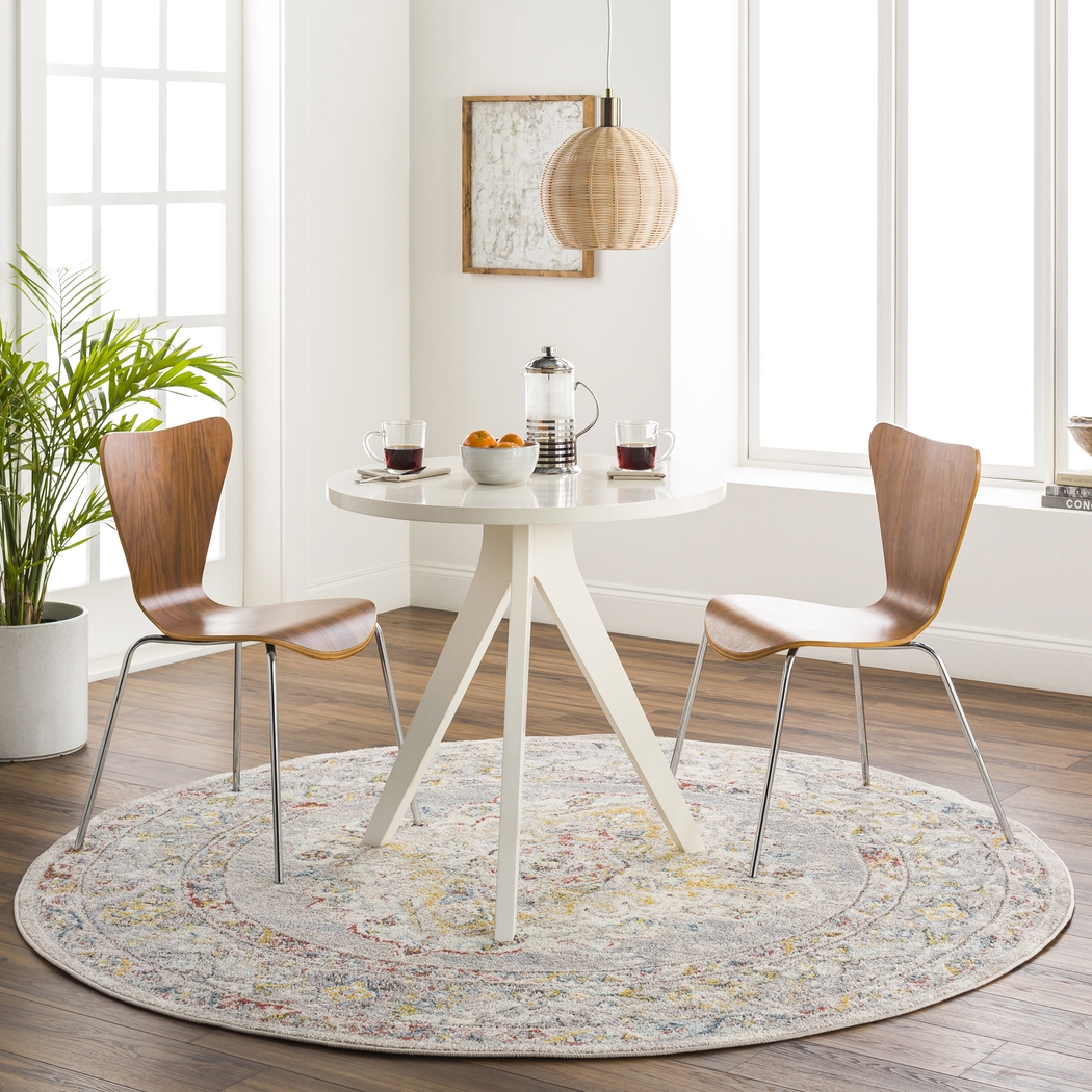 Anilya II Cream 6'7 Round Rug - Thumbnail - Image 2