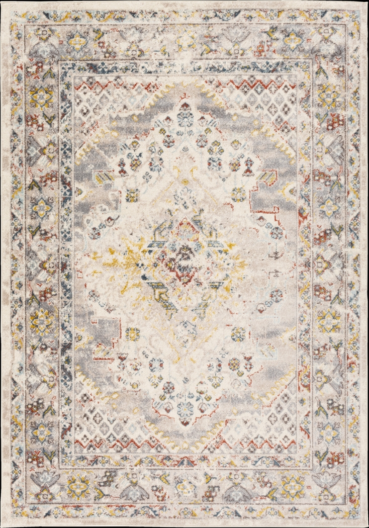 Anilya II Cream 6'7 x 9' Rug - Thumbnail - Image 1