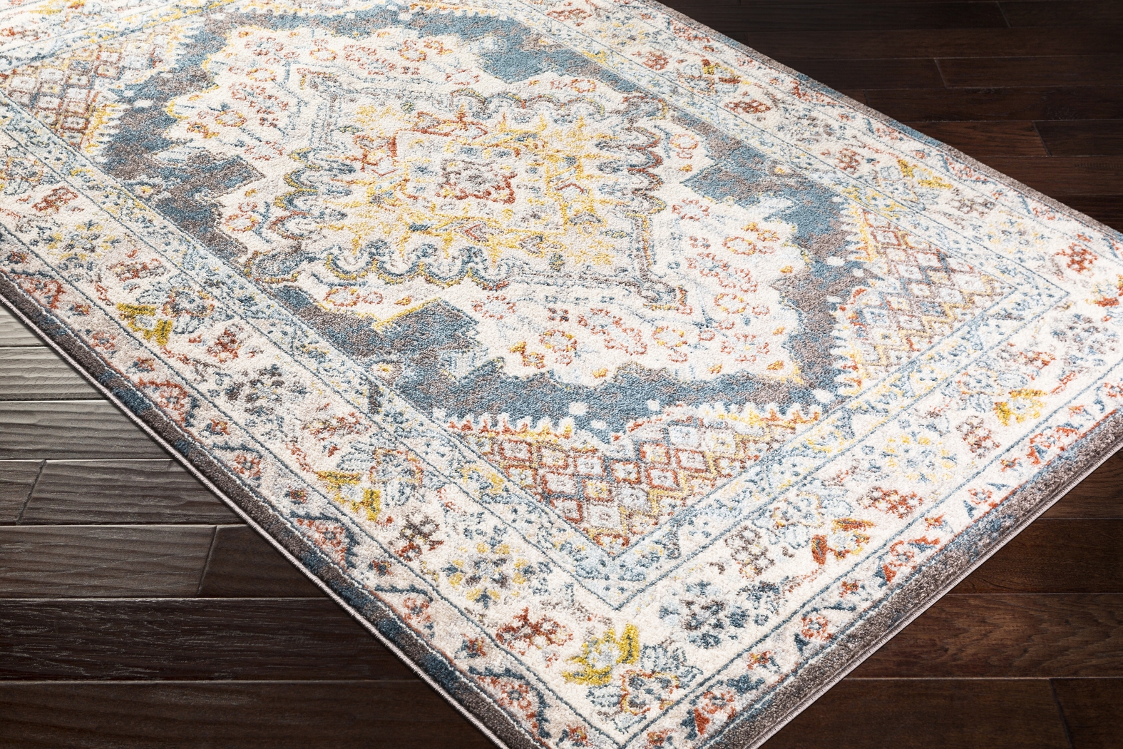 Anilya III Beige 6'7 x 9' Rug - Thumbnail - Image 3