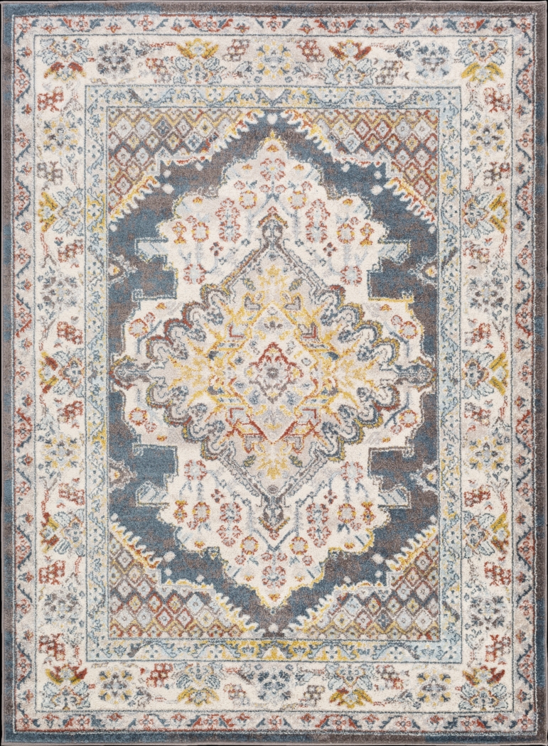 Anilya III Beige 6'7 x 9' Rug - Thumbnail - Image 1