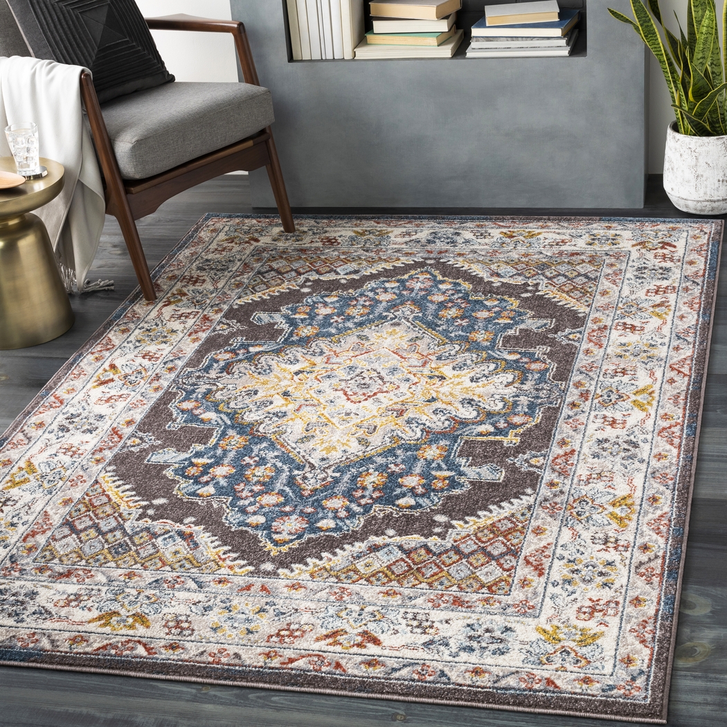 Anilya III Taupe 5'2 x 7' Rug - Thumbnail - Image 2