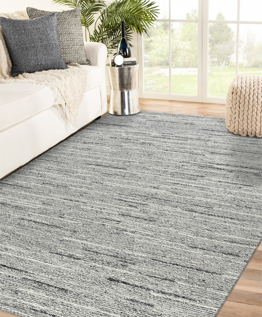 Anio Gray/Cream 5' x 7'6 Rug - Thumbnail - Image 2