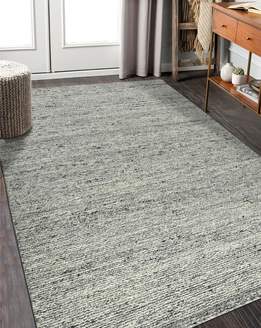 Anio Gray/Ivory 3'6 x 5'6 Rug - Thumbnail - Image 2
