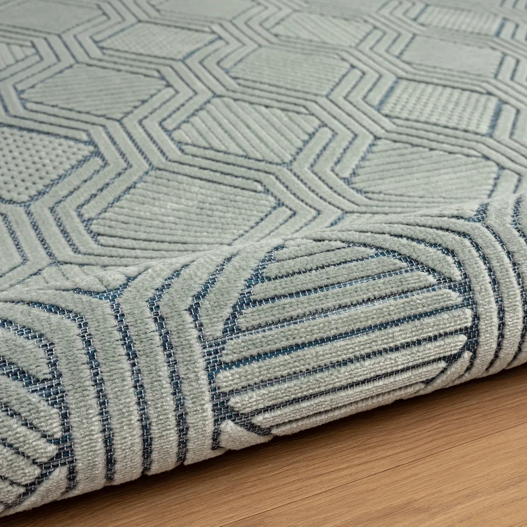 Anitalee Navy 5' x 7' Rug - Image 6