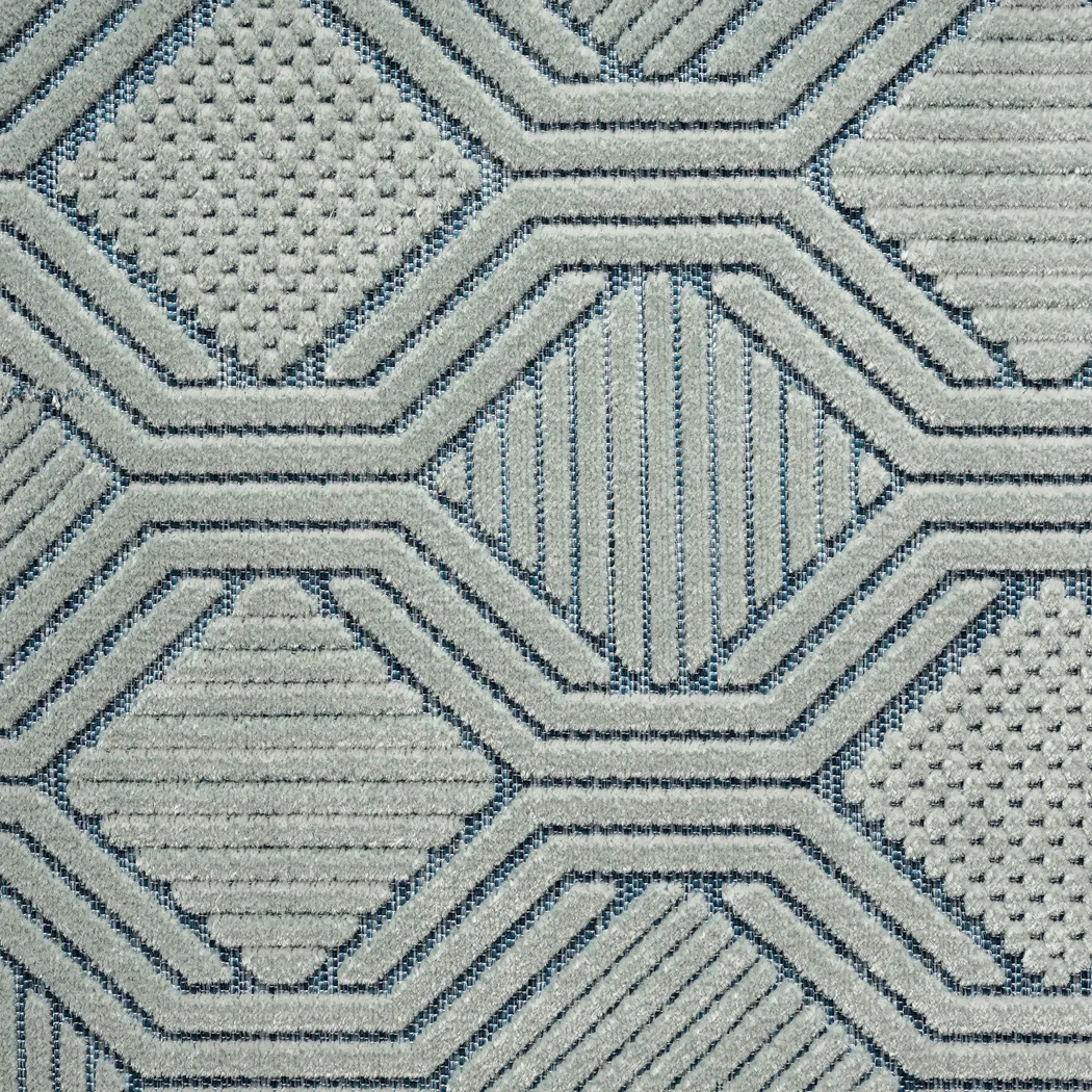 Anitalee Navy 5' x 7' Rug - Image 9