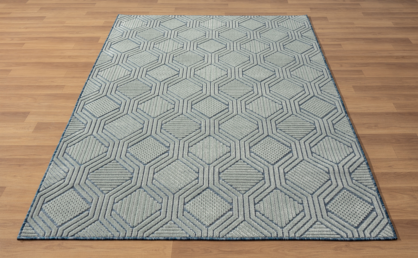 Anitalee Navy 7'9 x 9'9 Rug - Thumbnail - Image 4